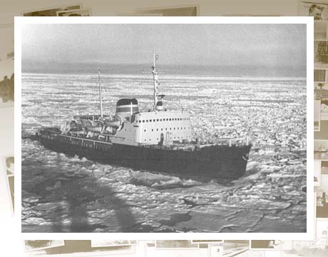 31.Ледокол «Москва» в море Лаптевых.Август 1966г. 