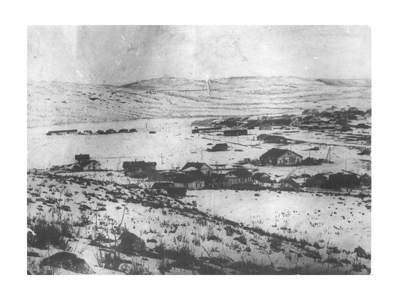Панорама Мурманска. 1920 г. Ф. Р-1310, ед хр. 4278, 4278а, 4278(1), 4278(2) 