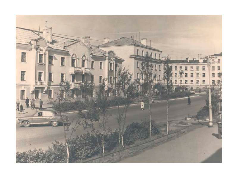 Проспект Ленина, поворот на улицу К. Либкнехта 1959г. Р-1310, ед. хр. 518