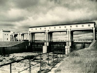 Вид главного узла Нива ГЭС-2. Мурманская обл. 1969. (Ф.Р-1310. Д. 2933)